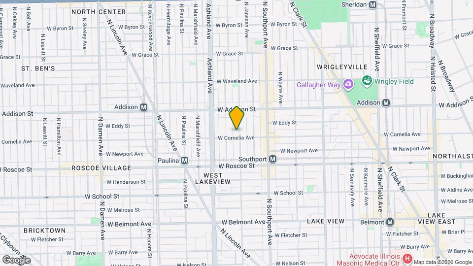 3500 N Greenview Ave, Unit 4501-2E Map and Location Details