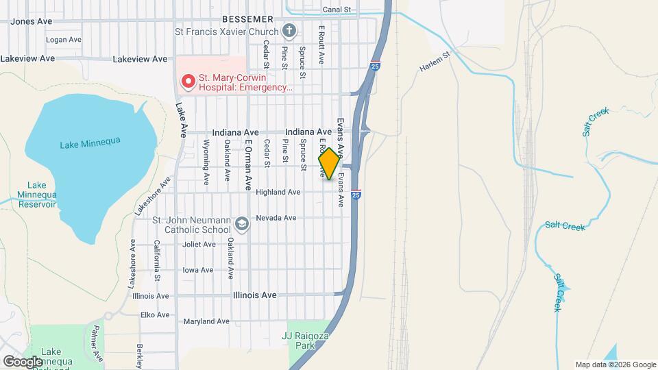 2224 E Routt Ave Map and Location Details