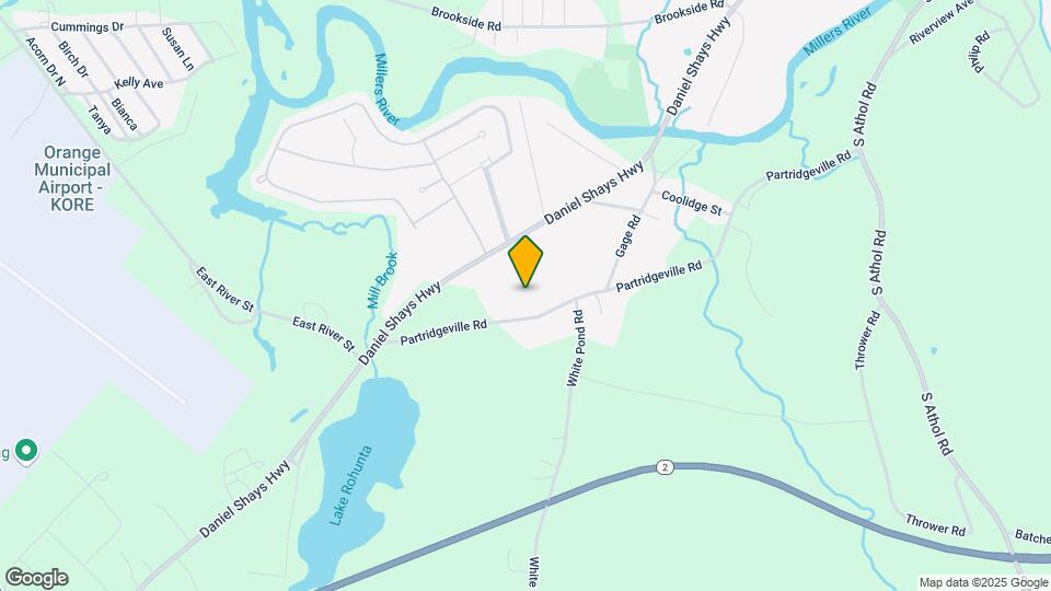 837 Partridgeville Rd Map and Location Details