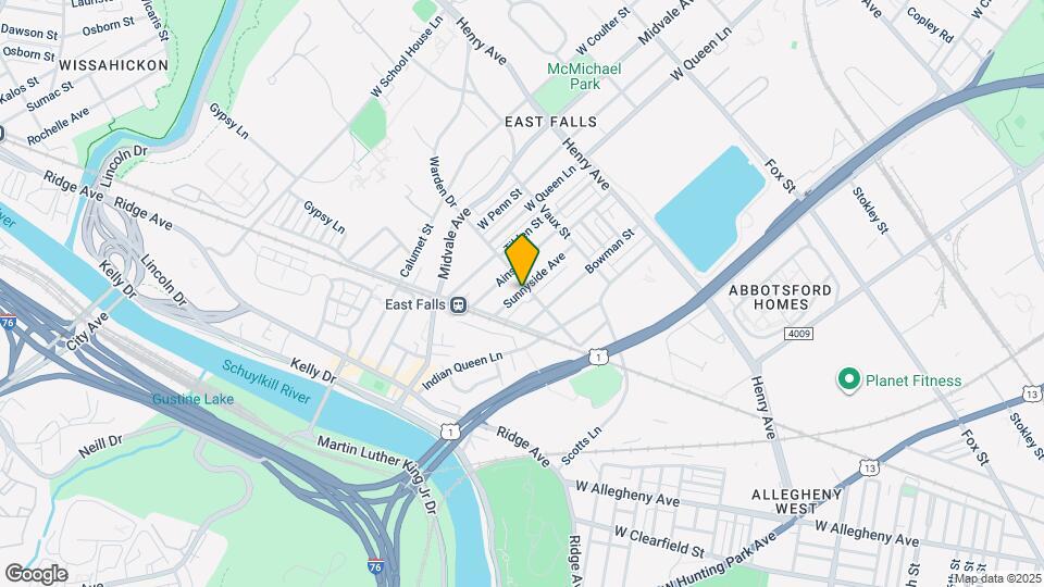 3500 Sunnyside Ave, Unit A5 Map and Location Details