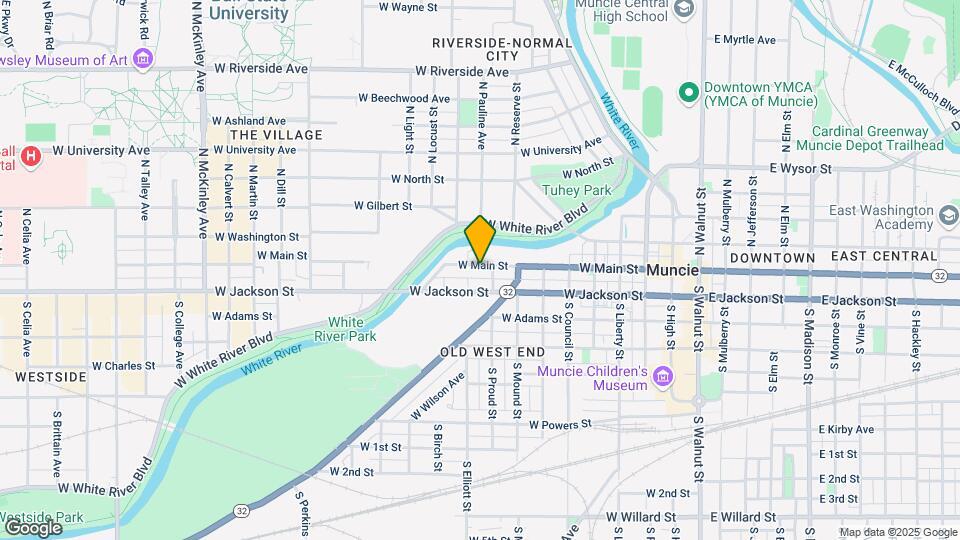907 W Main St, Unit 2 Map and Location Details