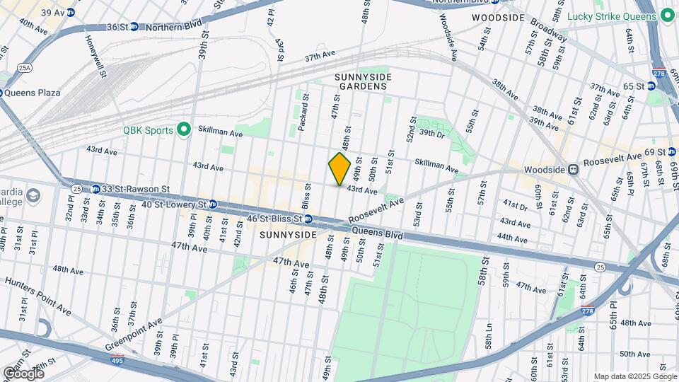 43-7 48th St Map and Location Details