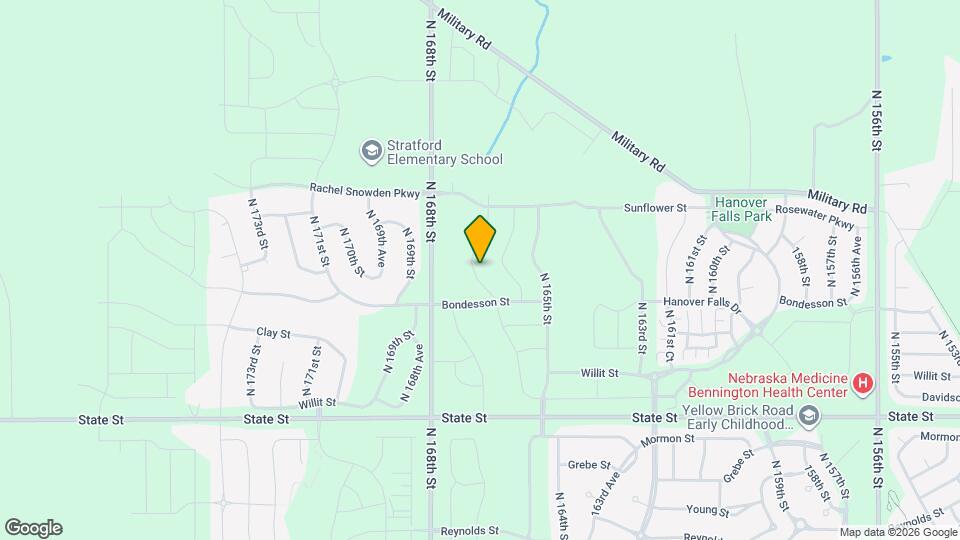 8903 N 167th St Map and Location Details