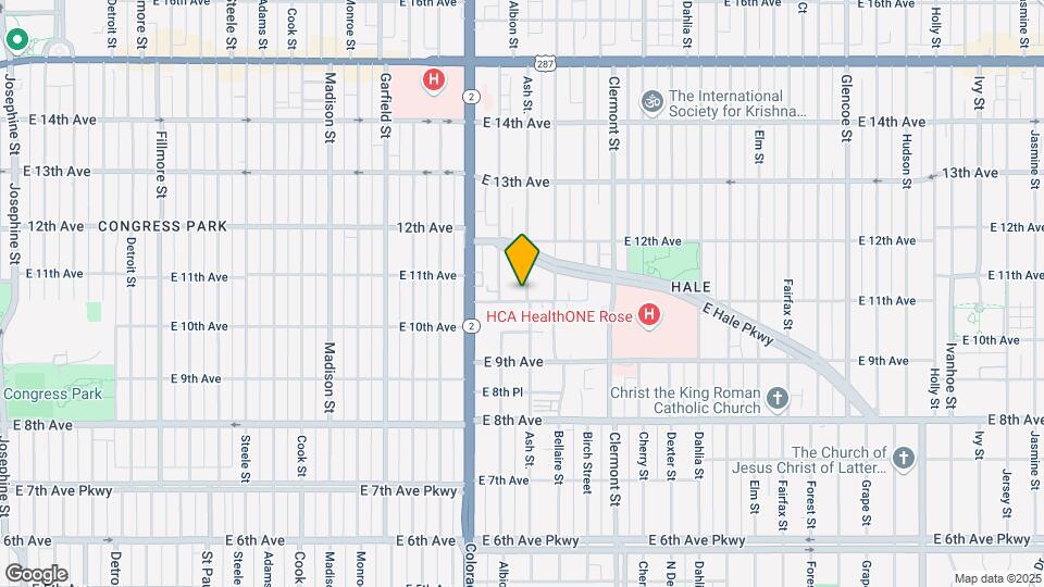 1111 Ash St. Mapa y Detalles de la Ubicación