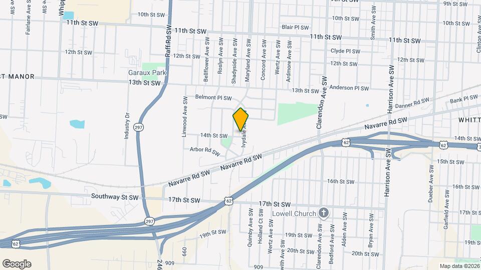 3105 14th St SW Map and Location Details