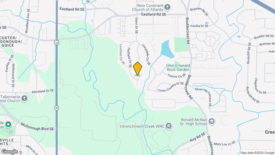 2657 Crestdale Cir SE Map and Location Details