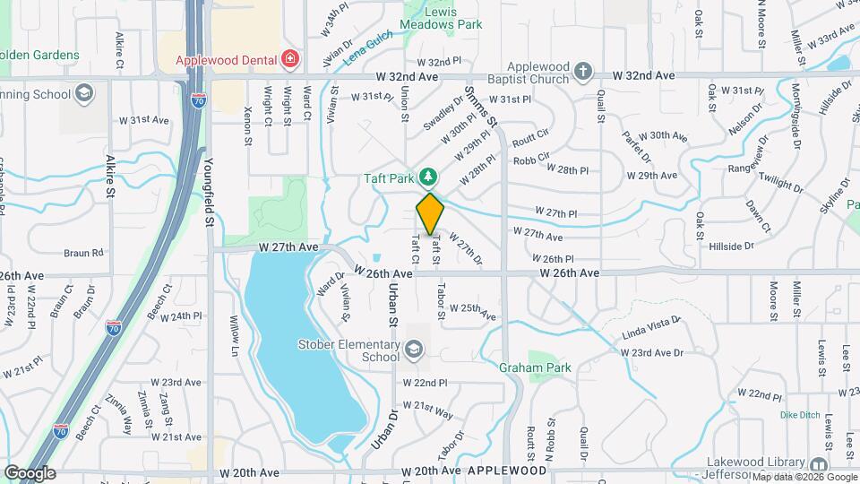 2673 Taft St Map and Location Details