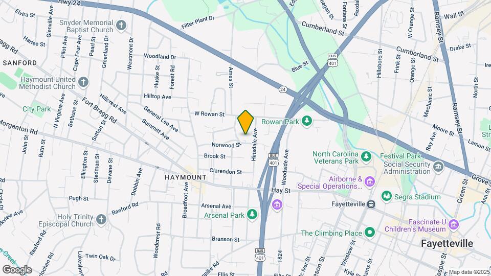 904 Norwood St Map and Location Details