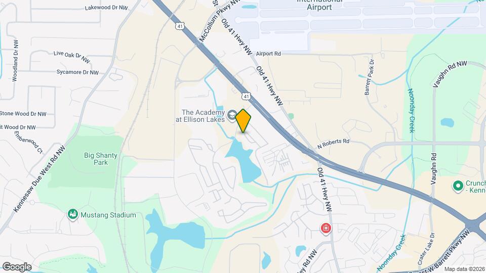 2028 Ellison Way Map and Location Details