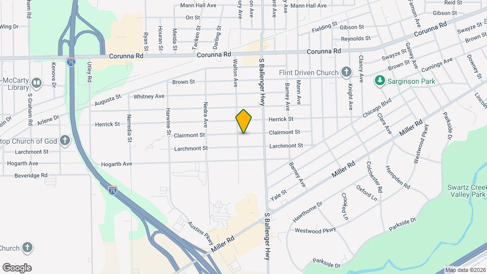 3713 Clairmont St Map and Location Details