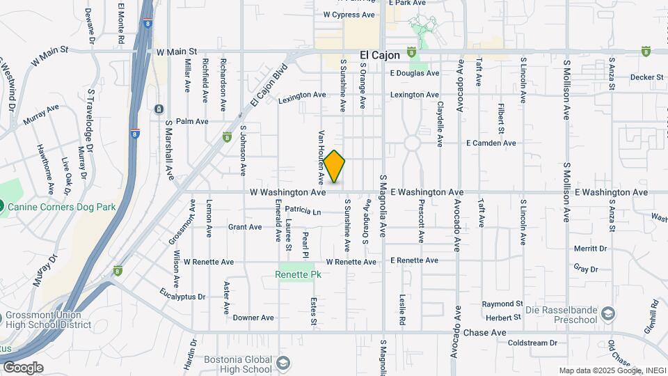 326 W Washington Ave Map and Location Details