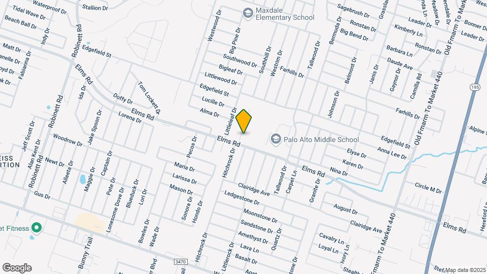 3704 Dustin Ct Map and Location Details