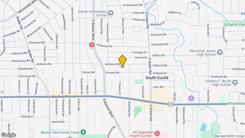 4329 Prasse Rd Map and Location Details