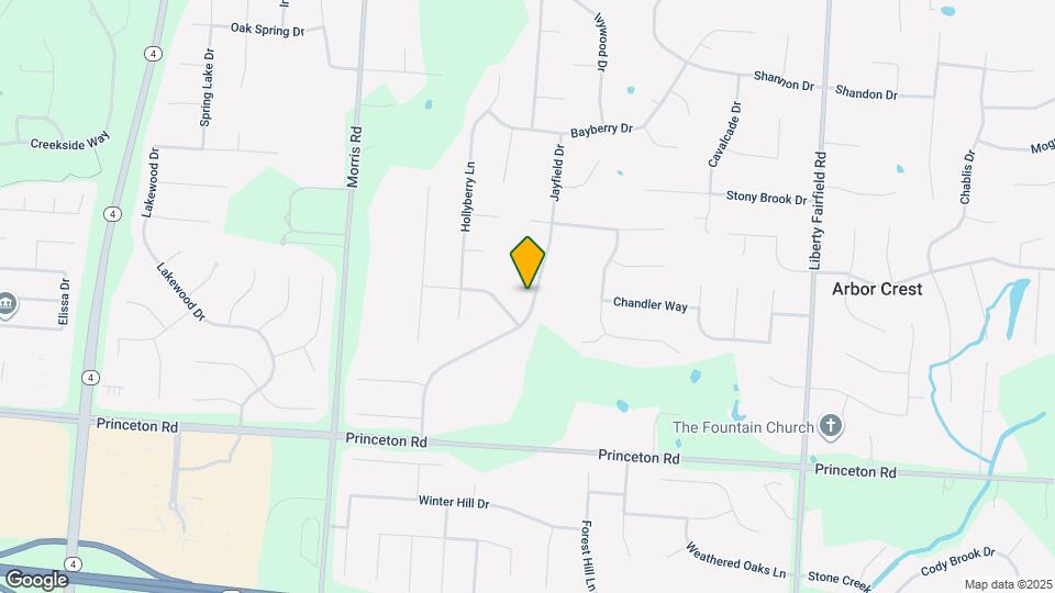 6383 Jayfield Dr Map and Location Details