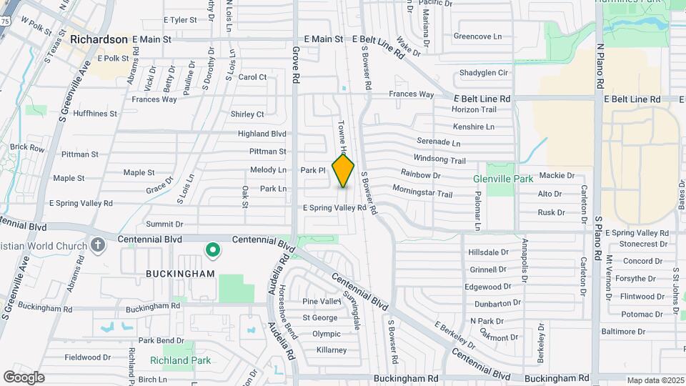 604 Towne House Ln Map and Location Details