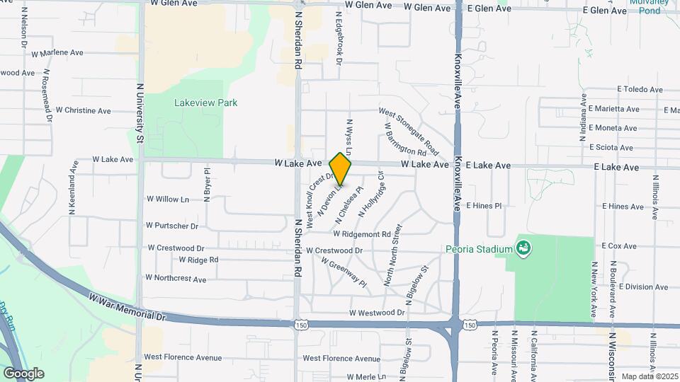 4202 N Devon Ln Map and Location Details