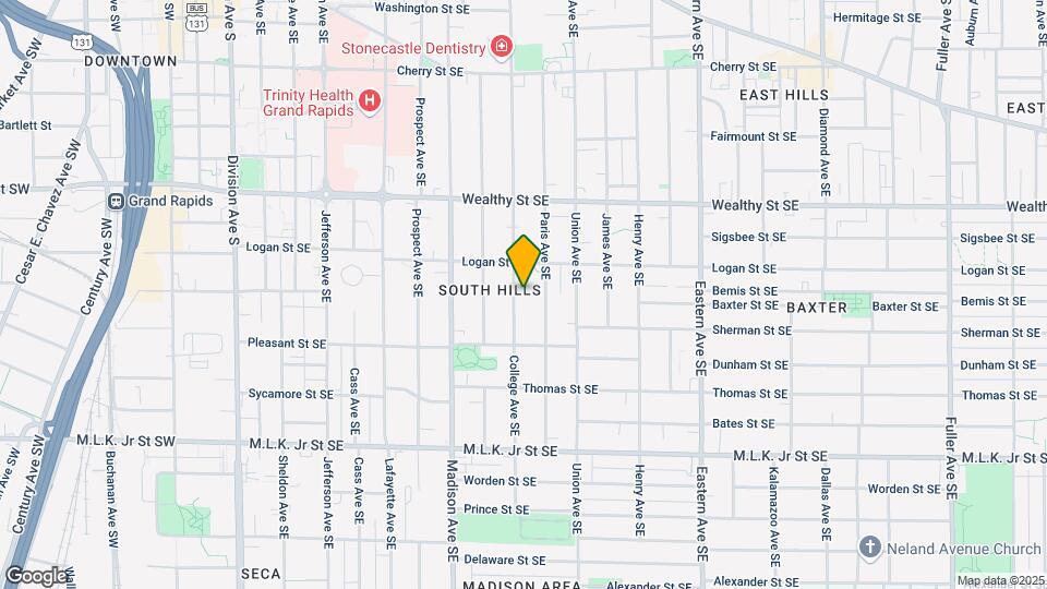 532 College Ave SE Map and Location Details