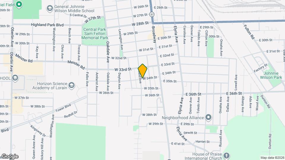 3403 Reid Ave Mapa y Detalles de la Ubicación