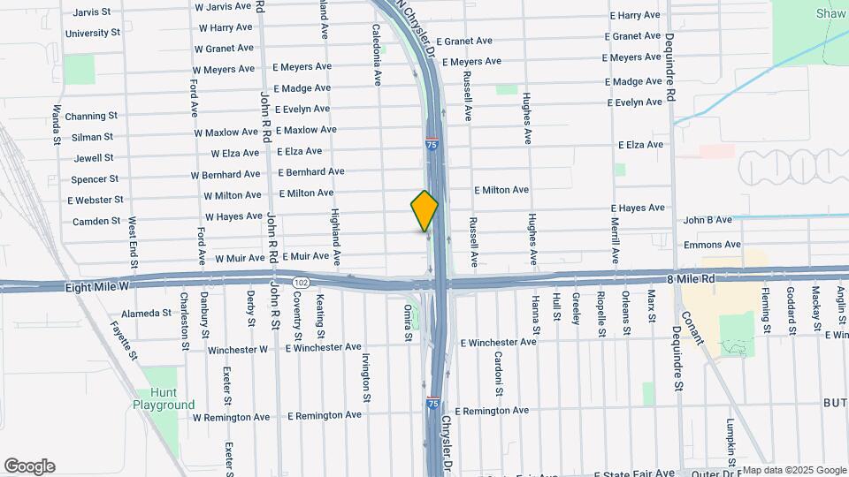 20805 S Chrysler Dr Map and Location Details