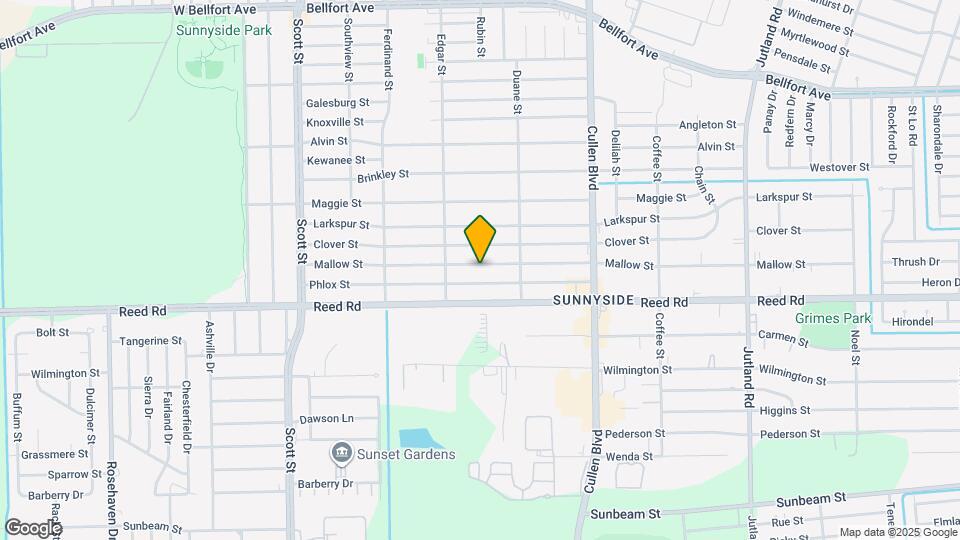 4434 Mallow St Map and Location Details