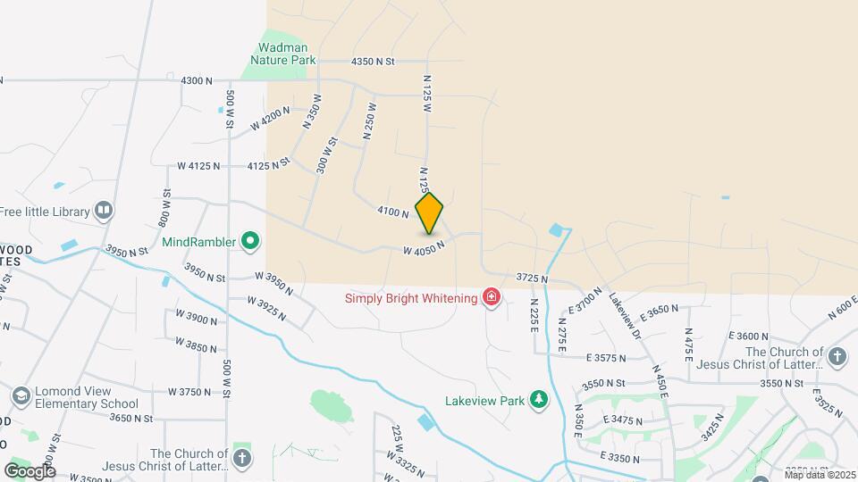 152 W 4050 N Map and Location Details