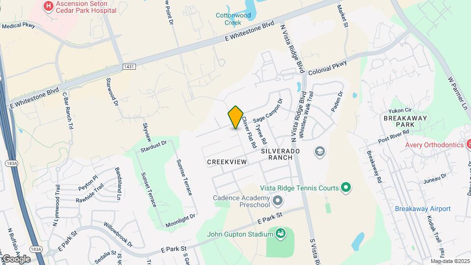 1909 Ripple Creek Ct Map and Location Details