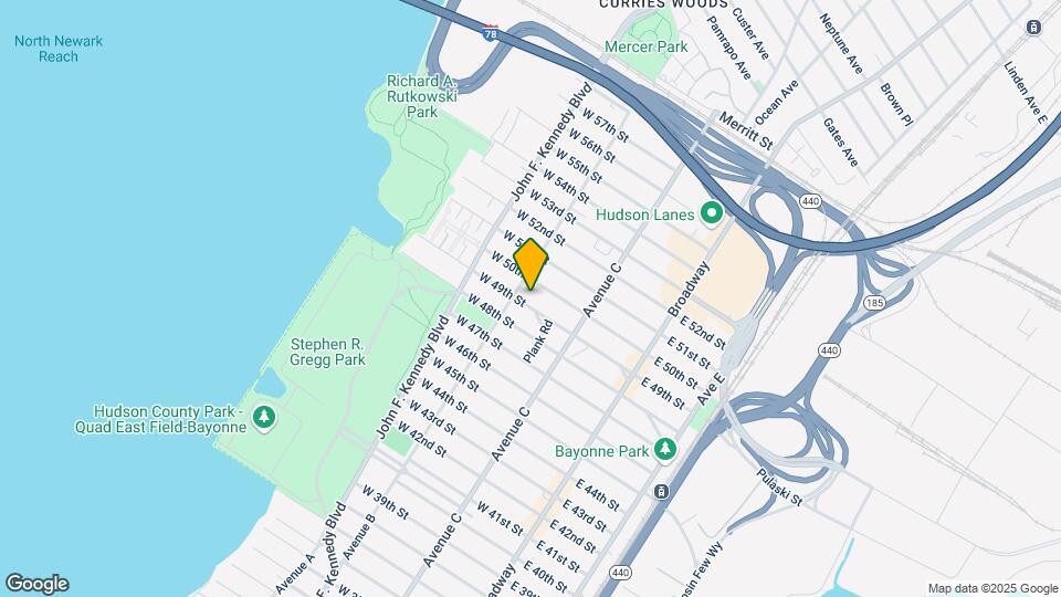 101 W 49th St Map and Location Details