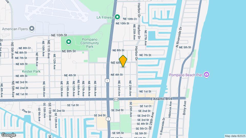 417 NE 24th Ave, Unit B2 Map and Location Details