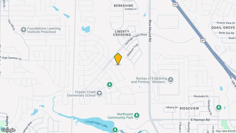 9008 Bison Creek Dr Map and Location Details