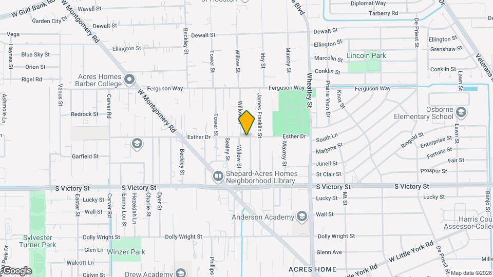 8027 Virgil St Map and Location Details