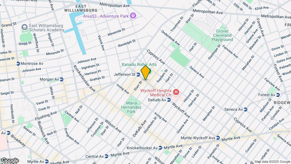 44 Wyckoff Ave Mapa y Detalles de la Ubicación