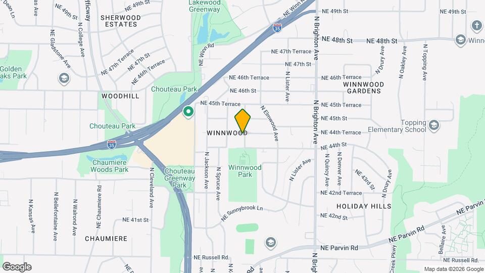 4418 N Cypress Ave Mapa y Detalles de la Ubicación