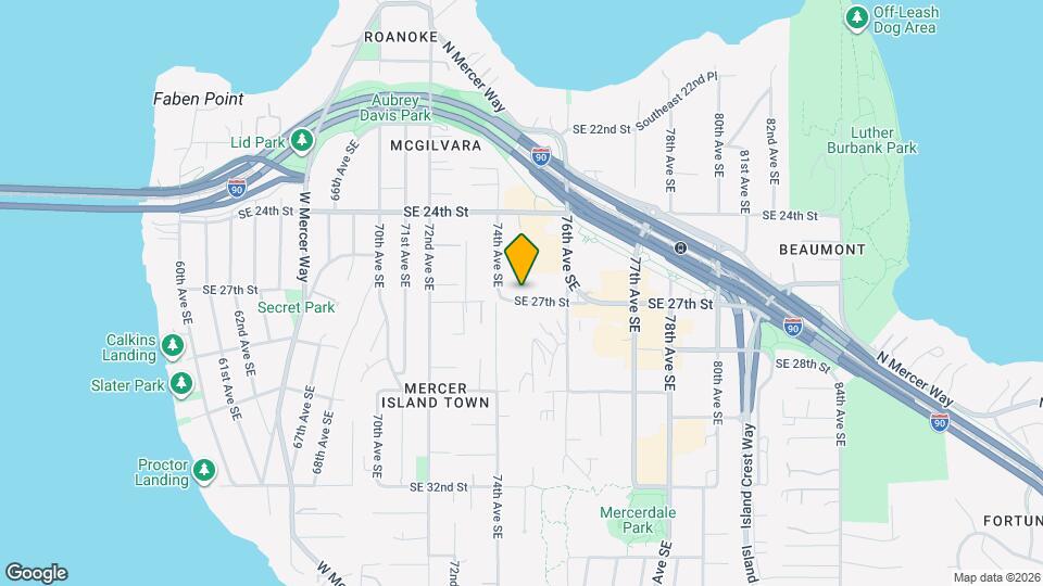 7420 SE 27th St Map and Location Details