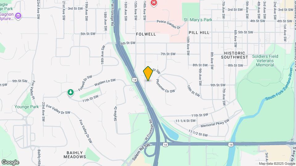 956 14th Ave SW Map and Location Details