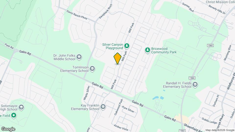 9822 Silver Mist Wy Mapa y Detalles de la Ubicación