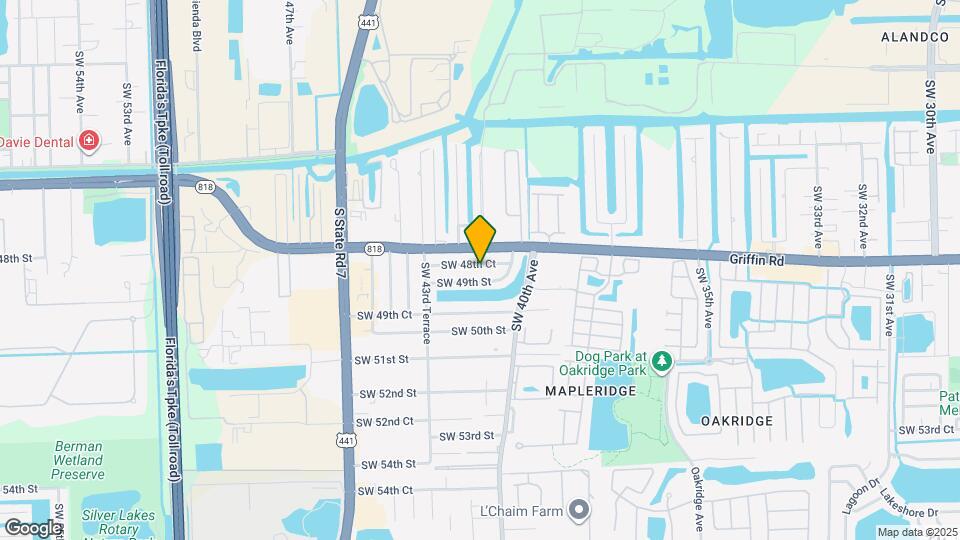 4186 SW 48th Ct Map and Location Details