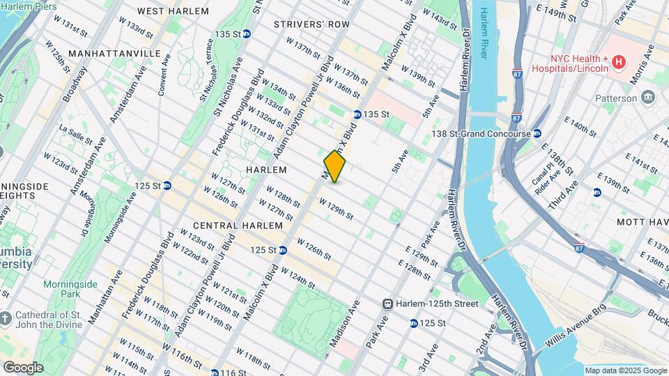 Common Lenox (Furnished Rooms) Mapa y Detalles de la Ubicación