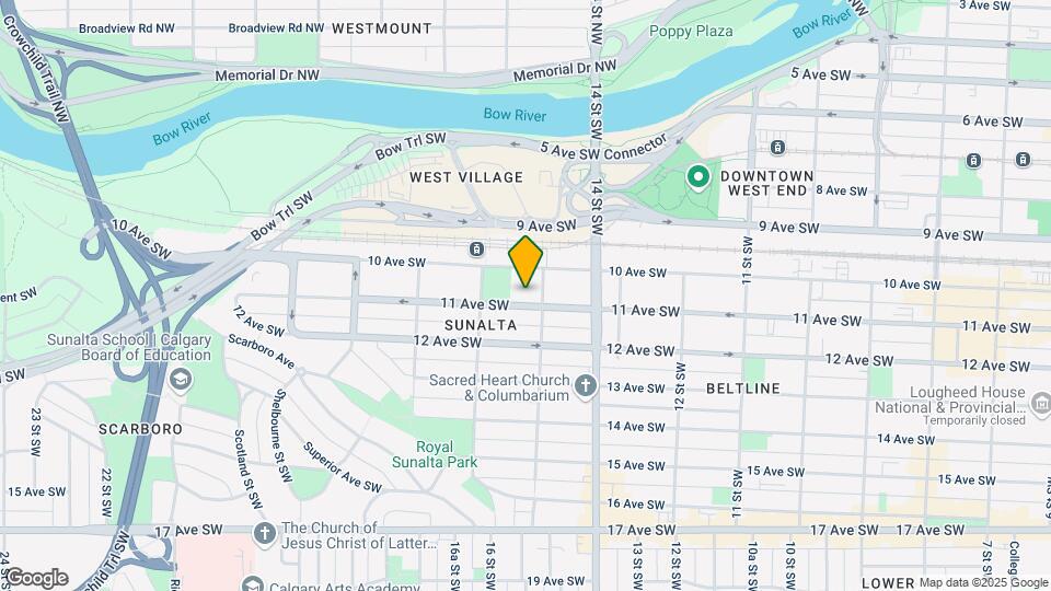 1602 11 Av SW Map and Location Details