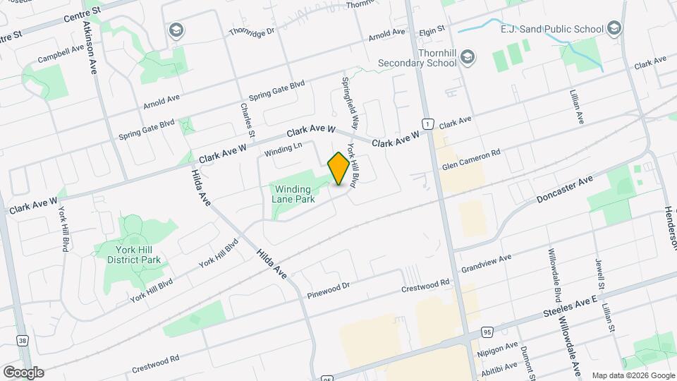 686 York Hill Blvd Map and Location Details