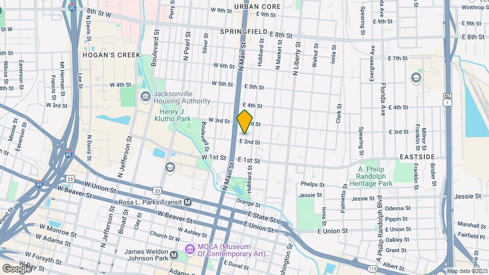 35 E 2nd St Mapa y Detalles de la Ubicación