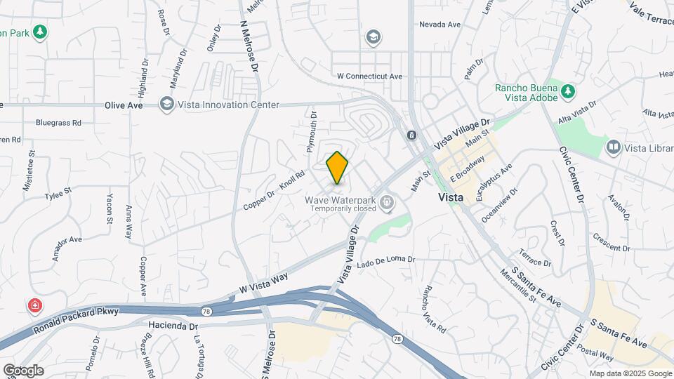 205 Plymouth Dr Map and Location Details