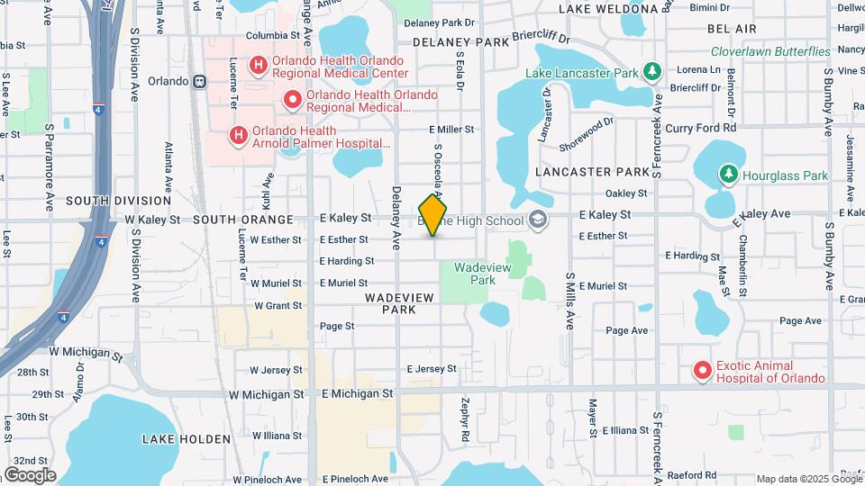 438 E Esther St Map and Location Details