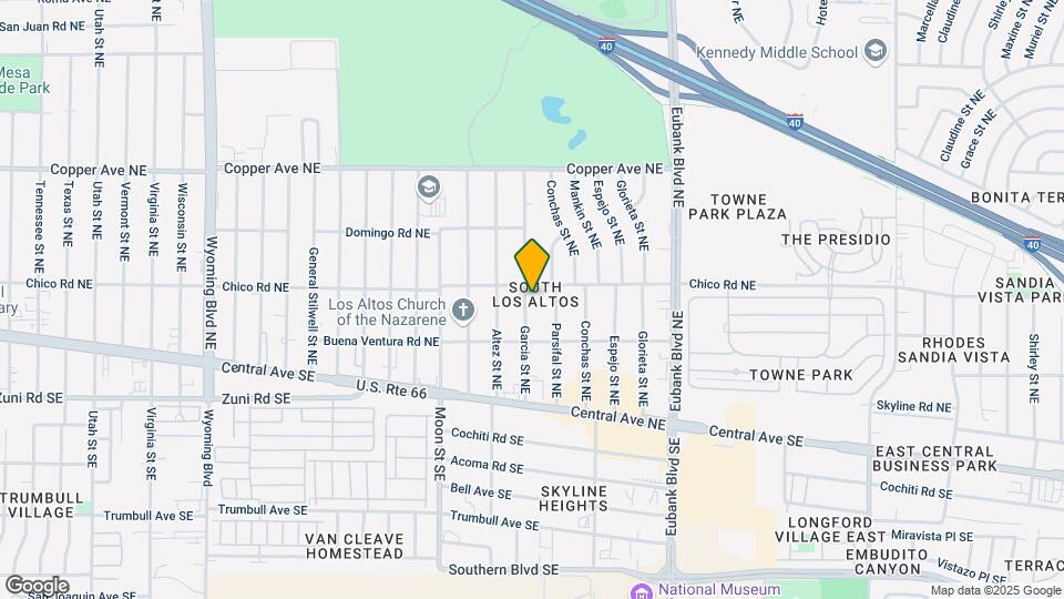 236 Garcia St NE Map and Location Details
