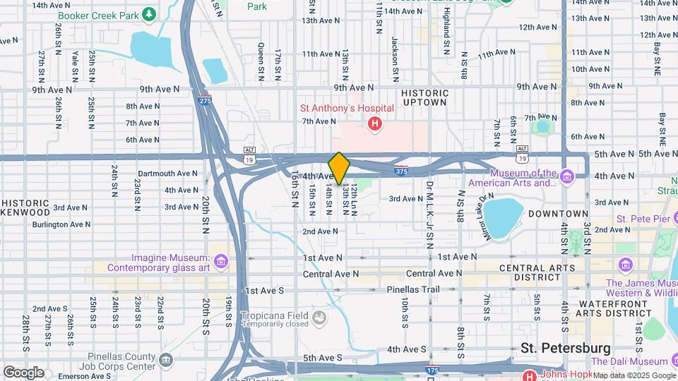 320 13th St N Map and Location Details