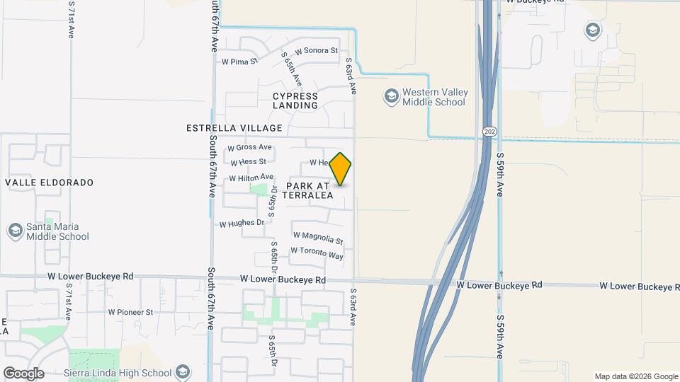 2230 S 63rd Dr Mapa y Detalles de la Ubicación