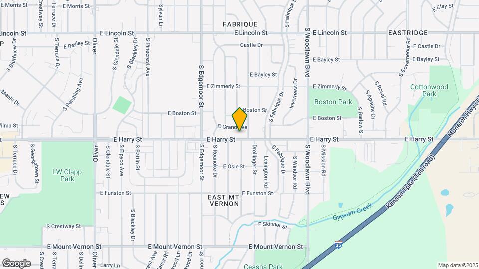 5814 E Harry St Map and Location Details