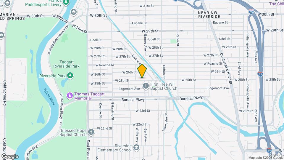 1214 W 25th St Mapa y Detalles de la Ubicación