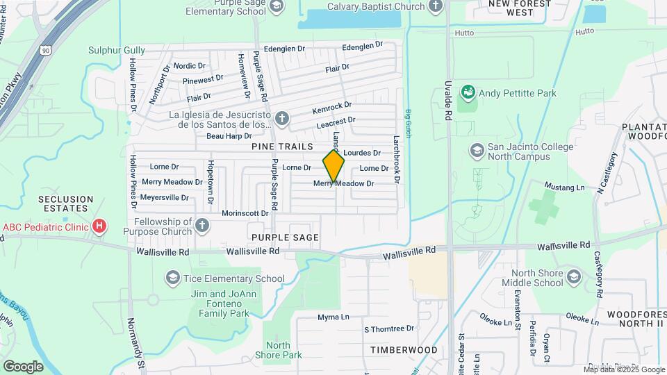 14526 Merry Meadow Dr Map and Location Details