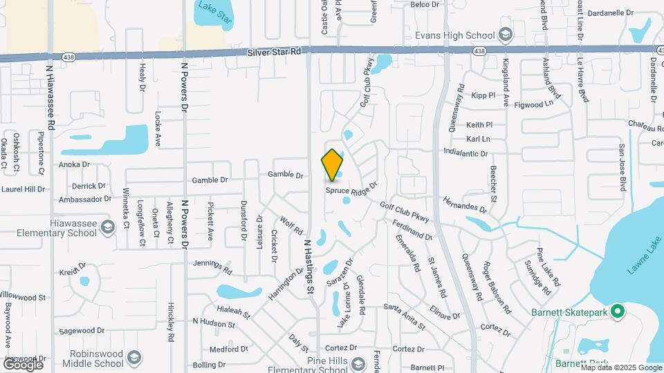 1846 Spruce Ridge Dr Map and Location Details