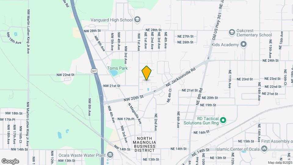 58-70 NW 21st Pl Map and Location Details